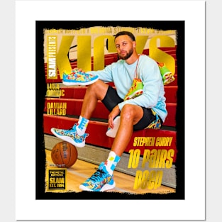 Steph SLAM kicks Posters and Art